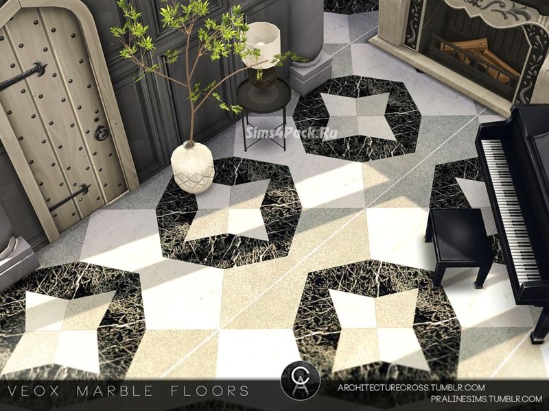 Напольное покрытие "VEOX Marble Floors"