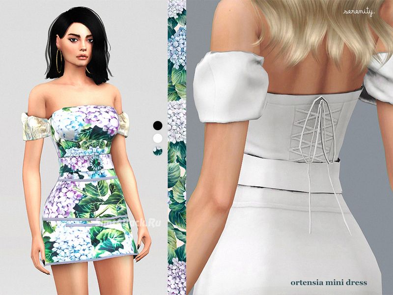 Платье "ortensia mini dress"