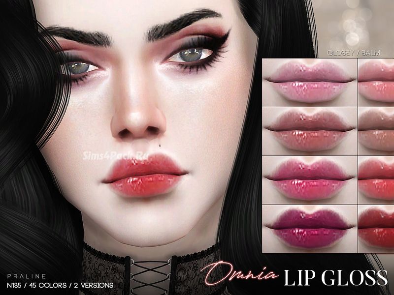 Блеск для губ "Omnia Lip Gloss N135"