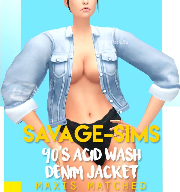 Куртка "Savagesims Acid Wash Jacket recolors"
