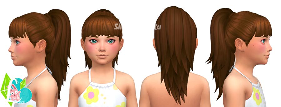 Прическа "Simple Ponytail"