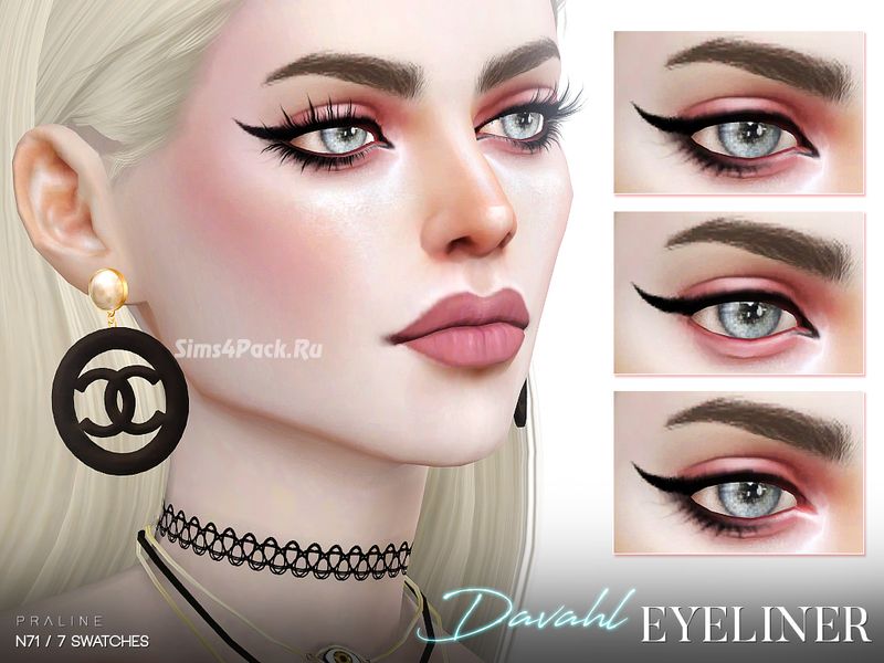 Подводка для глаз "Davahl Eyeliner N71"