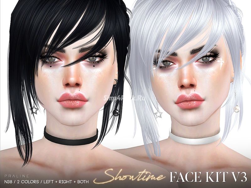 Декор для лица "Showtime Face Kit V3 / N38"
