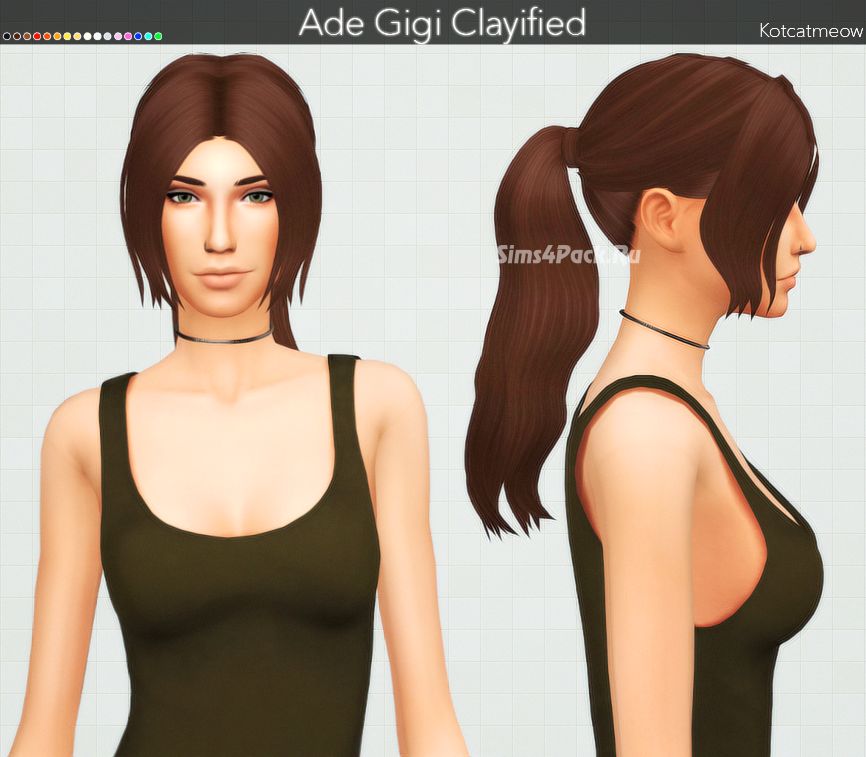 Прическа "Ade Gigi Hair Clayified"