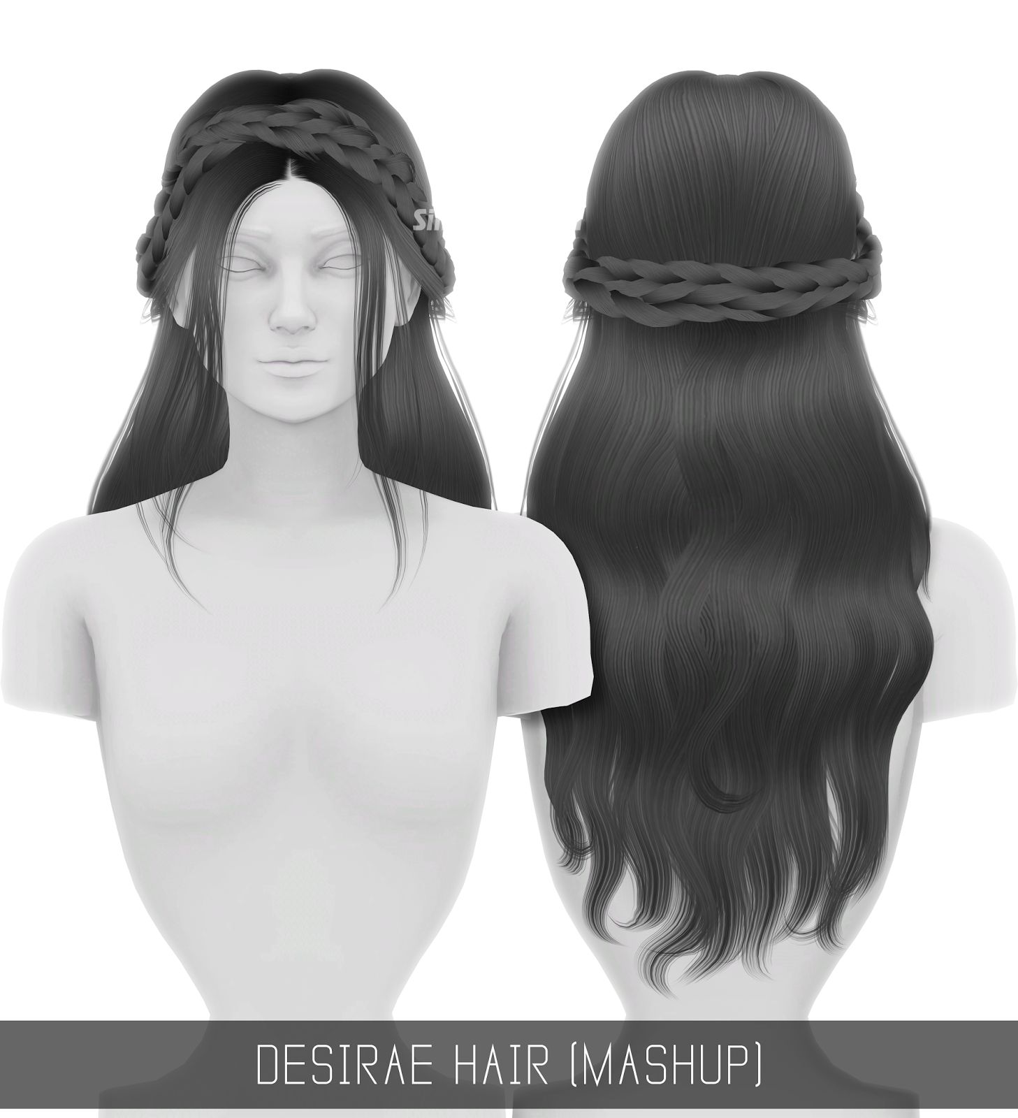 Прическа "DESIRAE HAIR (MASHUP)"