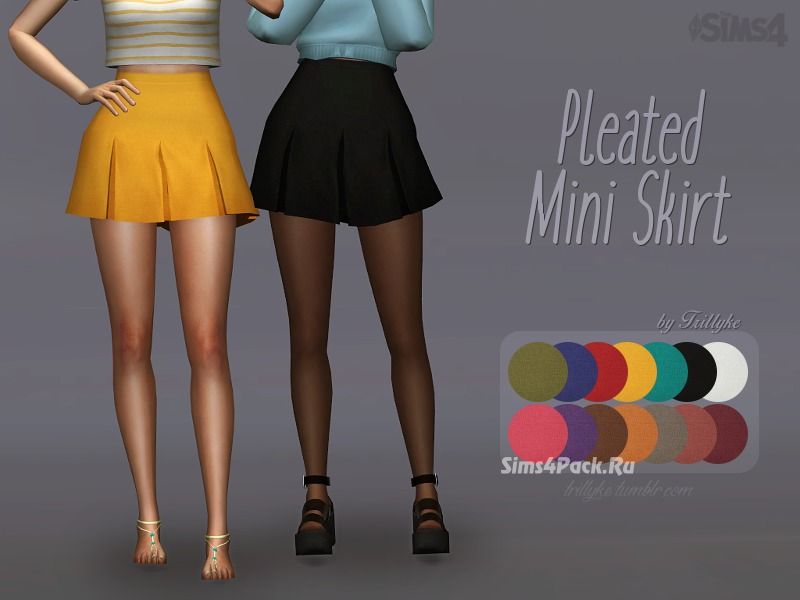 Юбка "Pleated Mini Skirt"