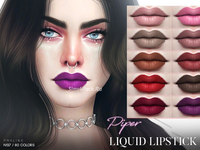 Помада "Piper Liquid Lipstick N137"