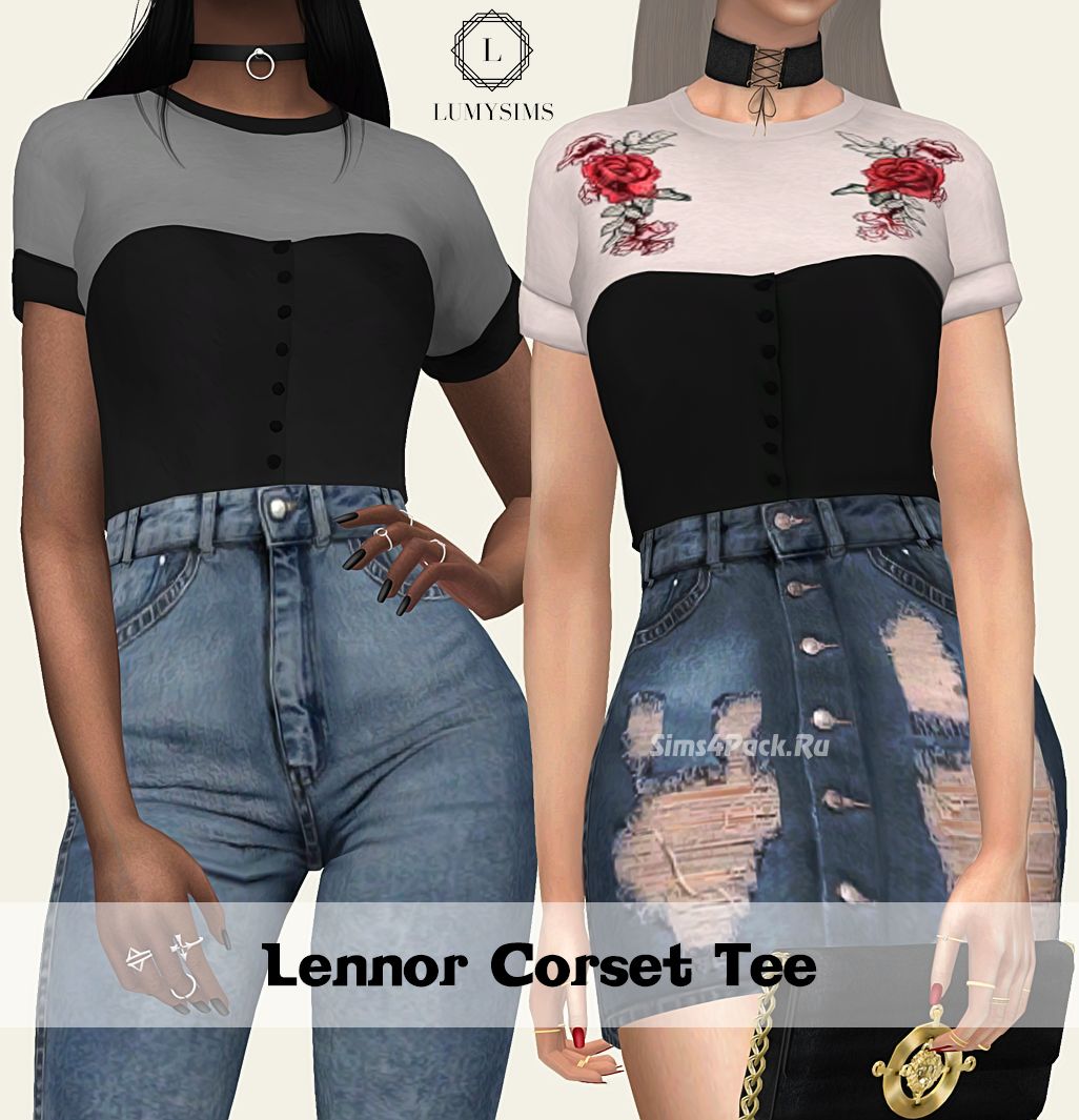 Комплект "LENNOR CORSET TEE"