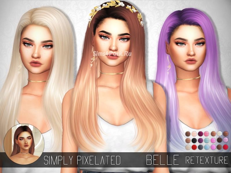 Прическа "Belle - Retexture"