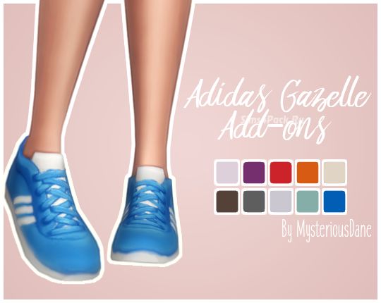 Кроссовки "Adidas Gazelle Add-ons"