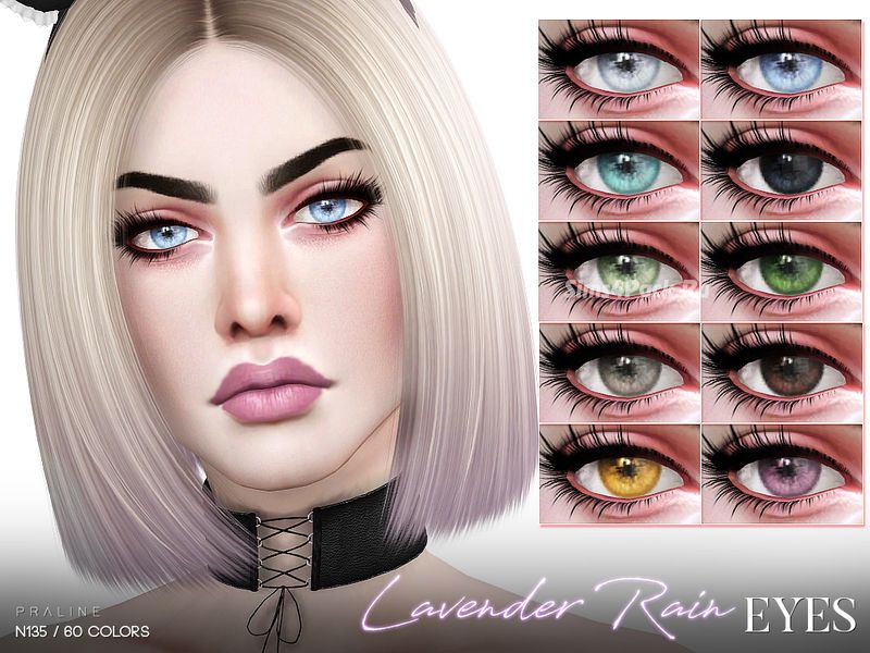 Линзы "Lavender Rain Eyes N135"