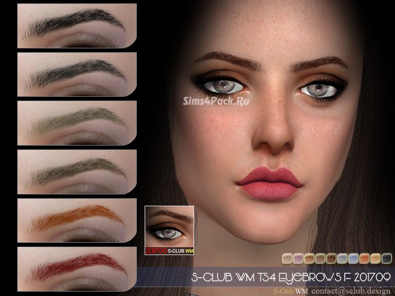 Брови "Eyebrows F 201709"