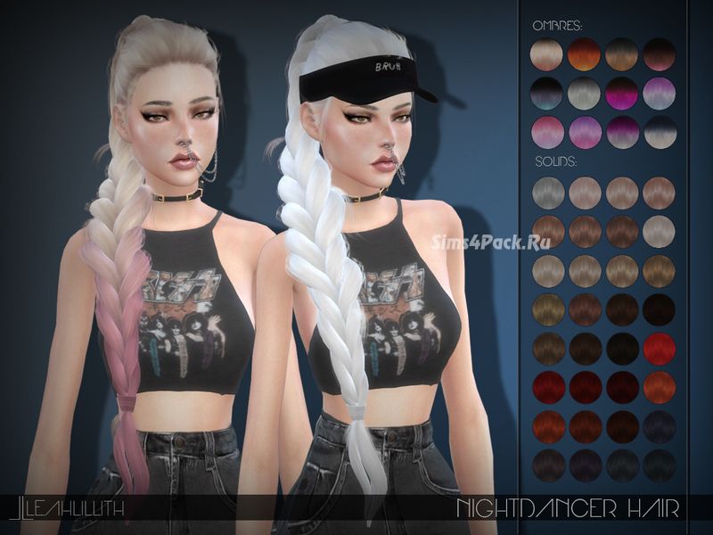 Прическа "Nightdancer Hair"