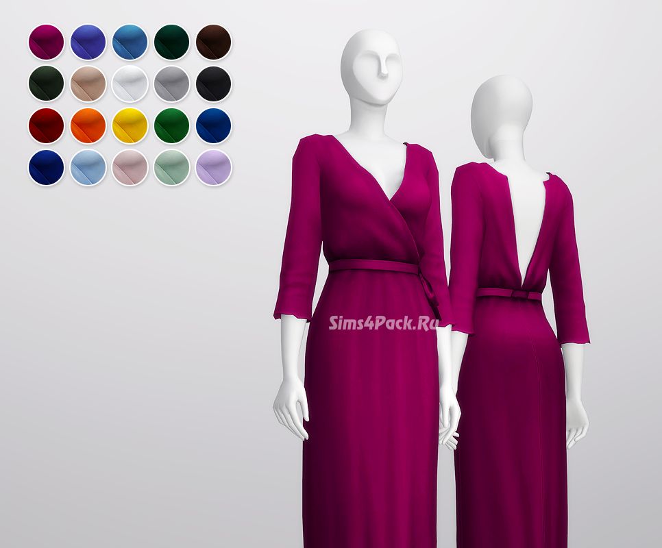 Платье "Wrap Robe Dress"