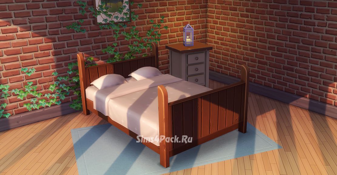 Кровать "Slightly Less Rustic Bed"