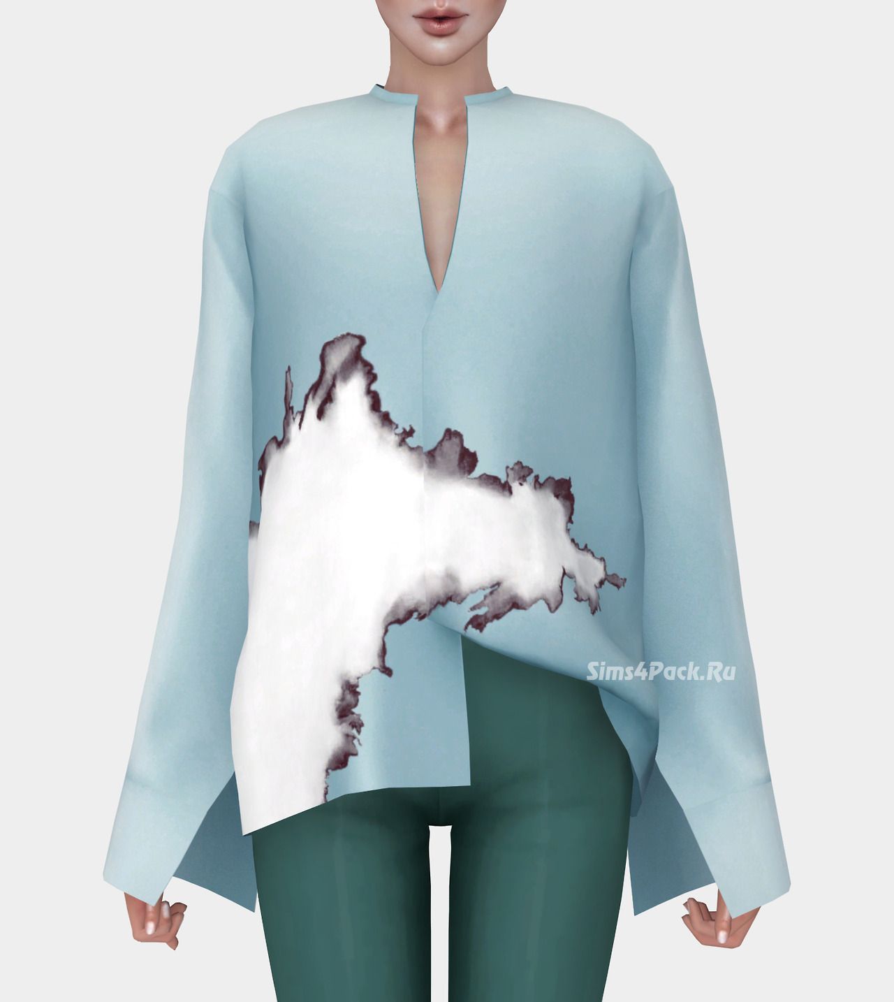 Рубашка "Haider Ackermann Oversized Shirt"