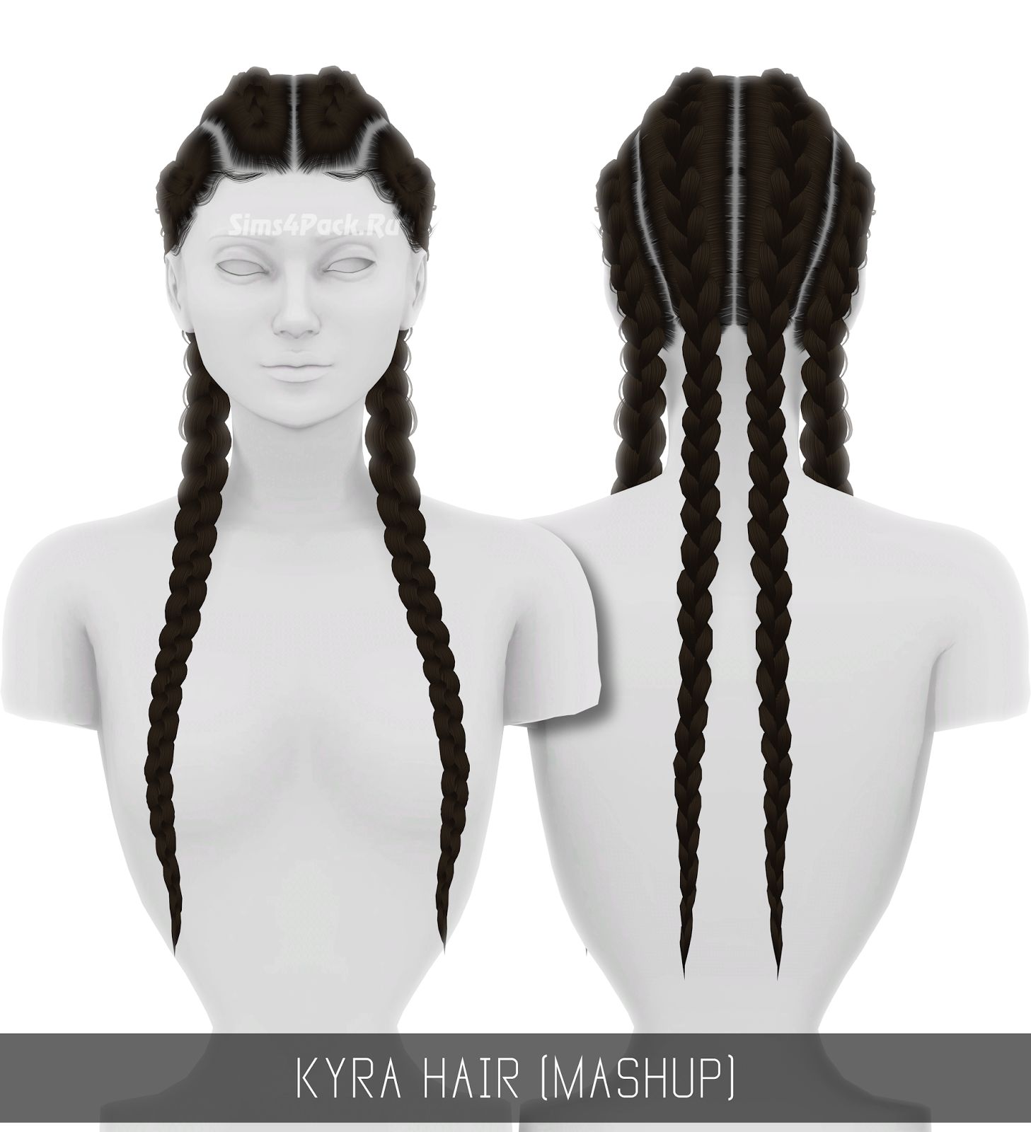 Прическа "KYRA HAIR (MASHUP)"