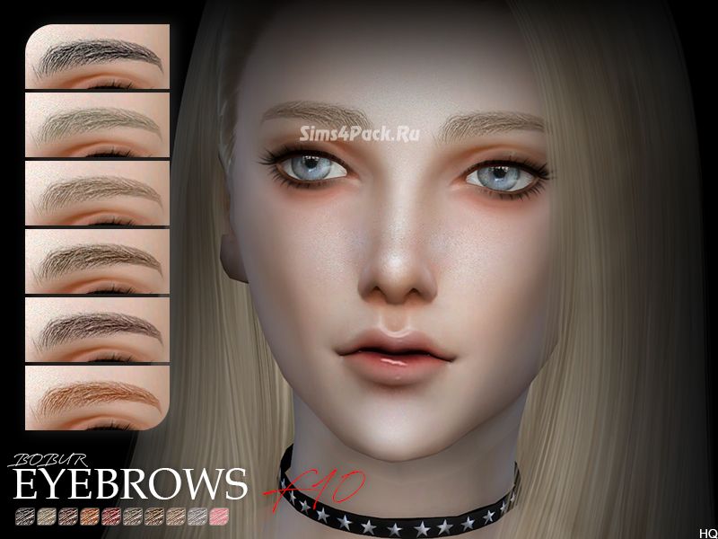 Брови "Bobur Eyebrows F10"