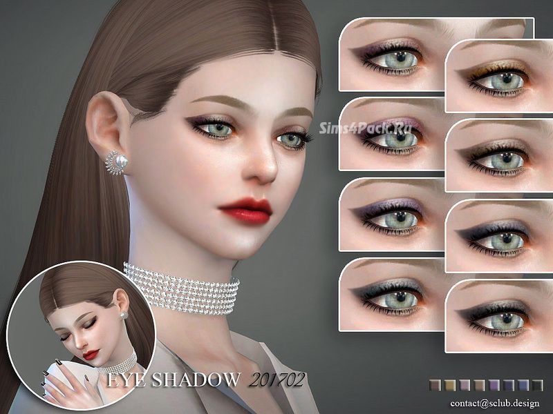 Тени для век "Eyeshadow 201702"