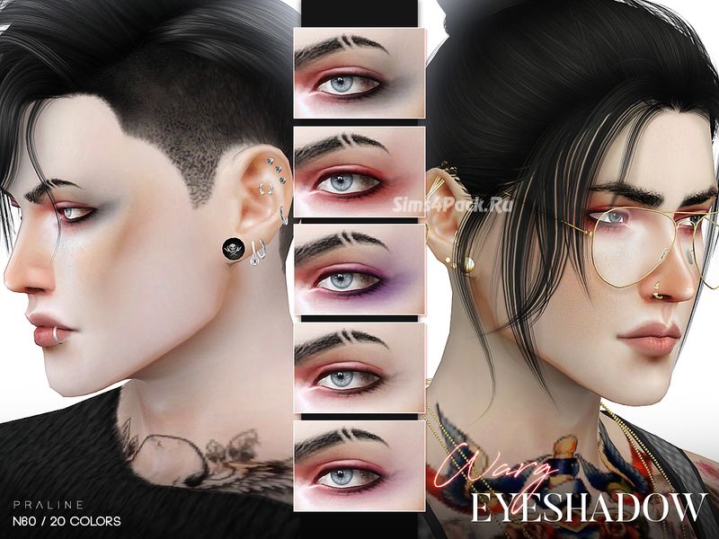 Тени для век "Warg Eyeshadow N60"