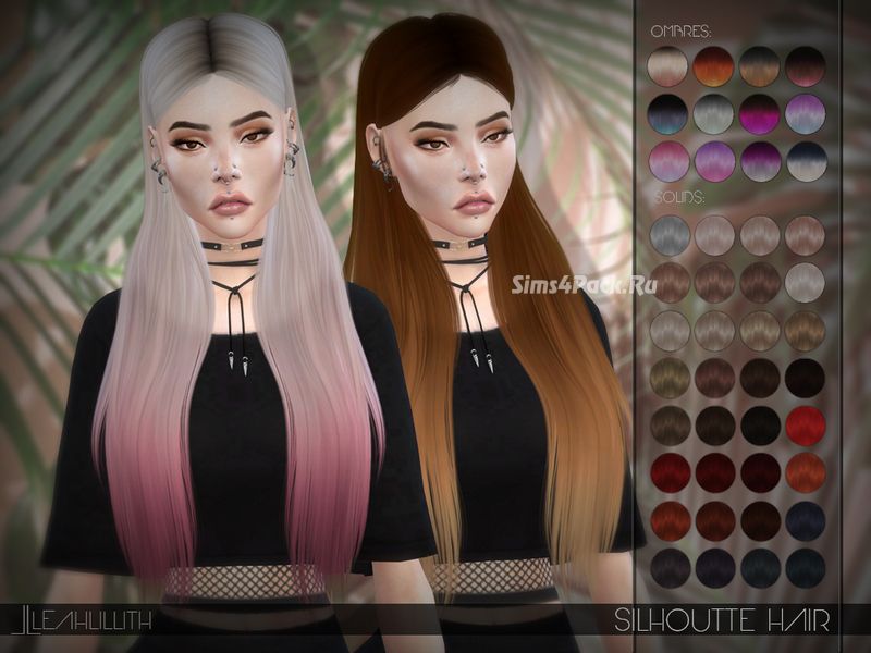 Прическа "Silhouette Hair"