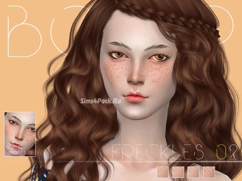 Веснушки "Bobur freckles 02"