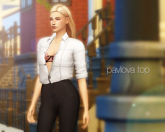 Рубашка "pavlova top"