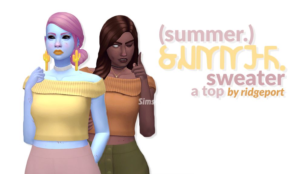Свитер "SUMMER SWEATER"