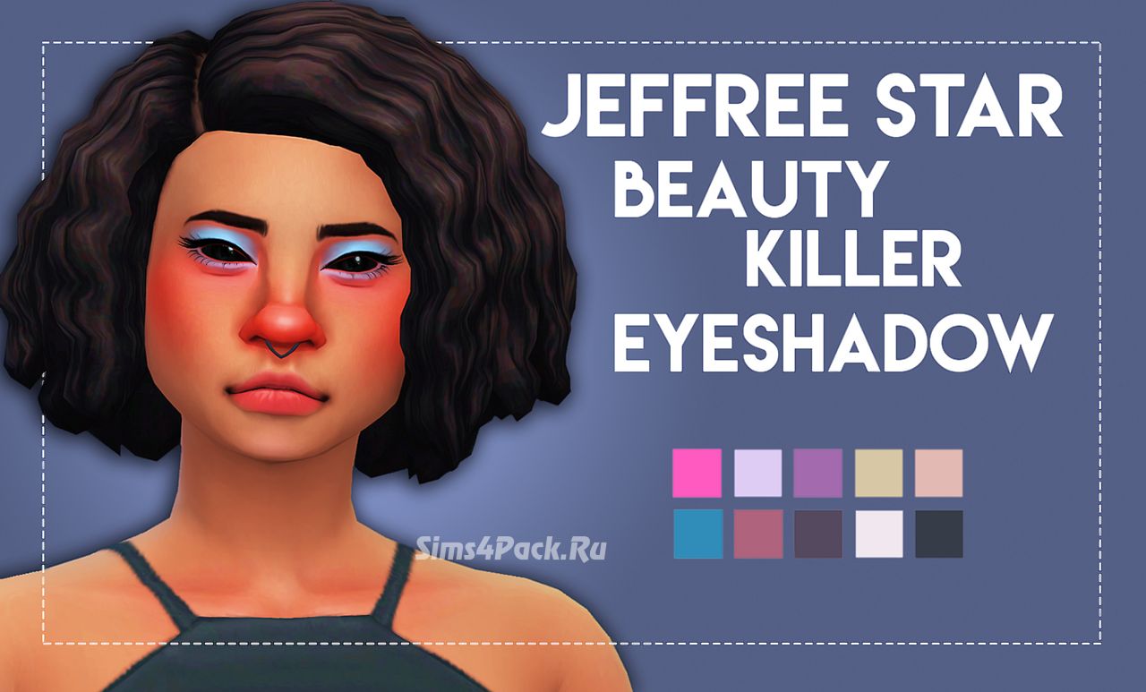 Тени для век "Jeffree Star Beauty Killer Eyeshadow "