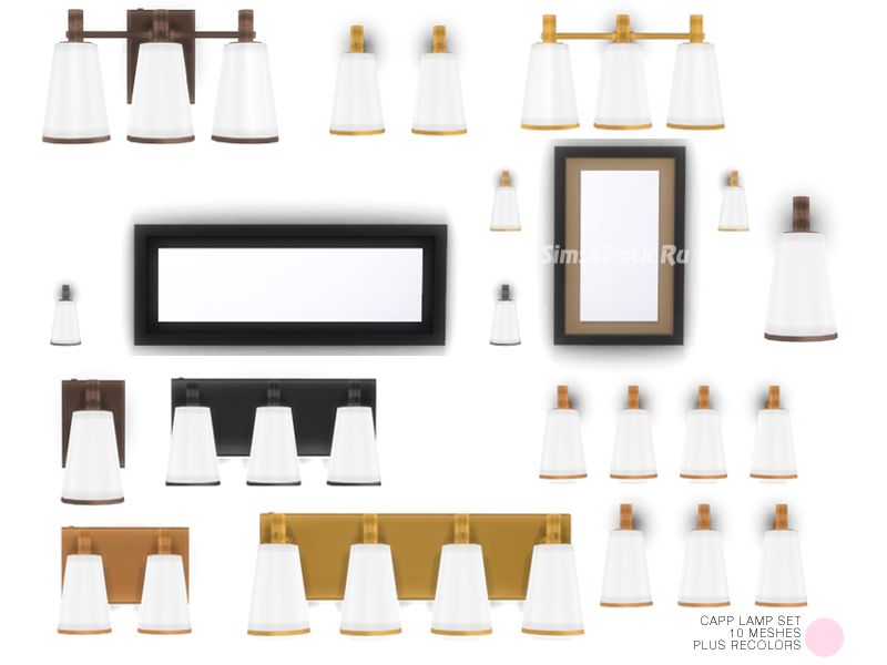 Набор ламп "Capp Lamp Set"