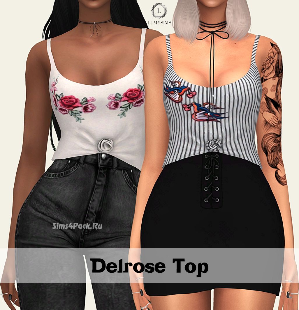 Топ "DELROSE TOP"