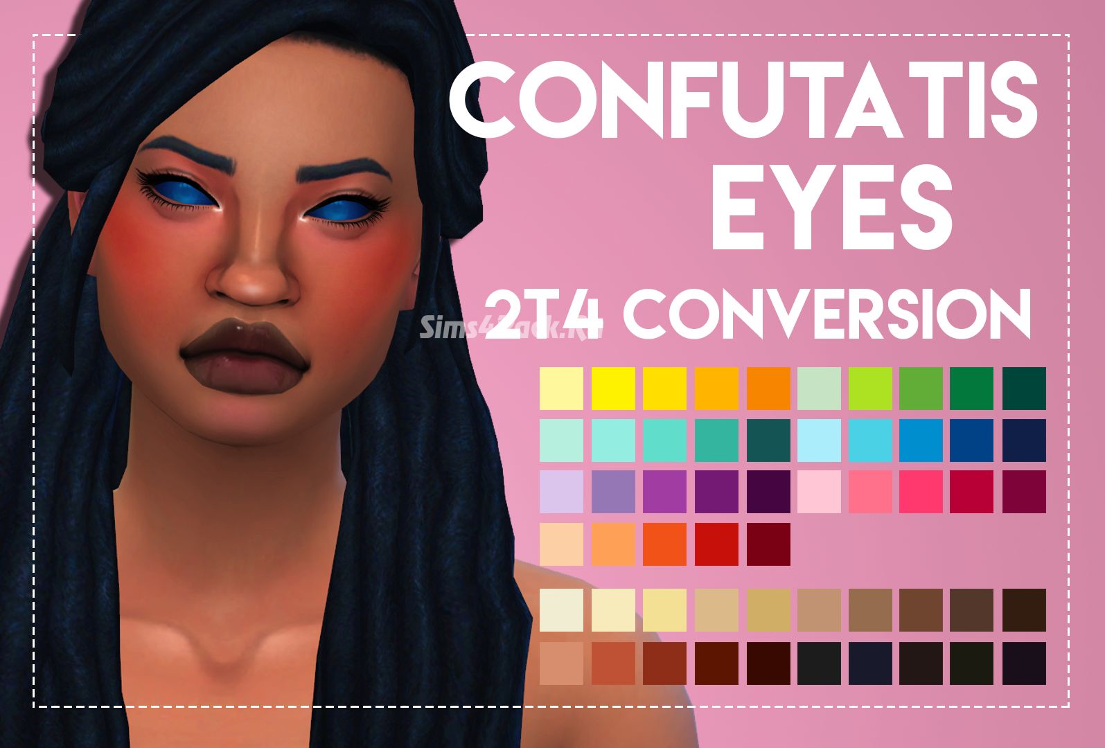 Линзы и глаза "Confutatis Eyes"