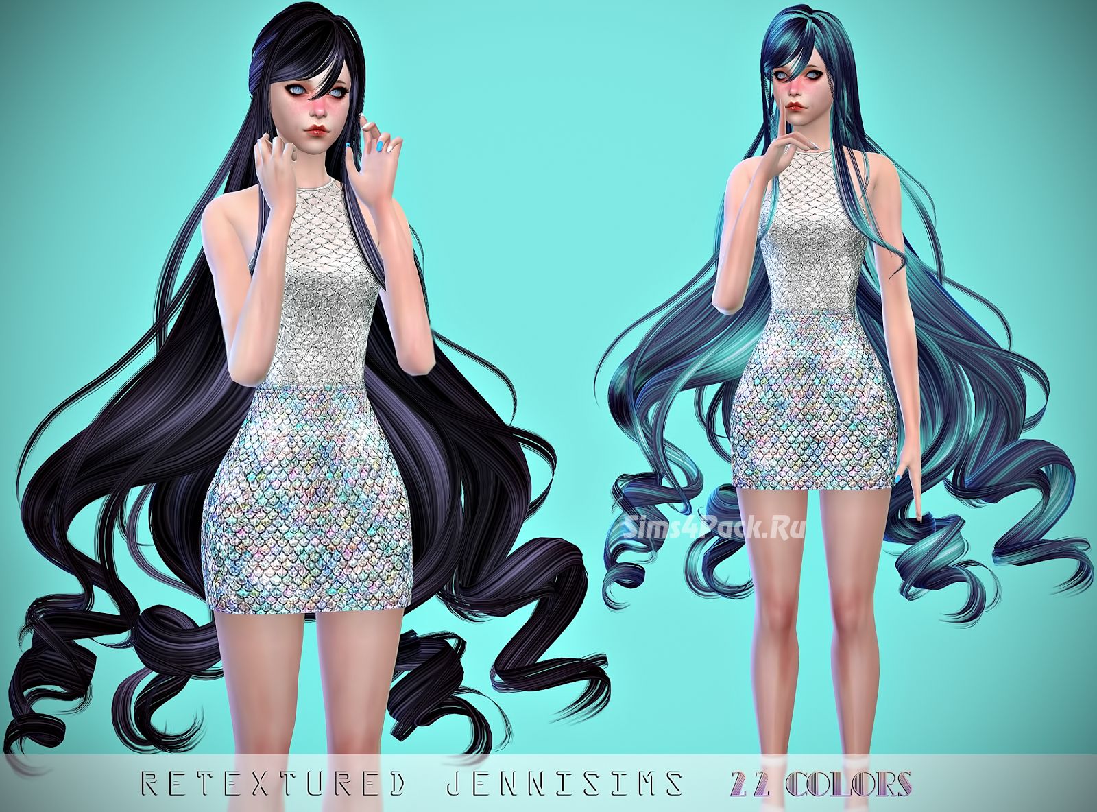Прическа "Newsea SteamMist Hair retexture"
