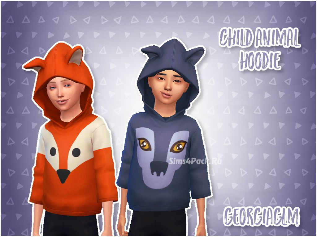 Худи "Child Animal Hoodie"