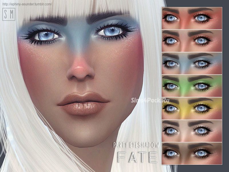 Макияж глаз "Fate"