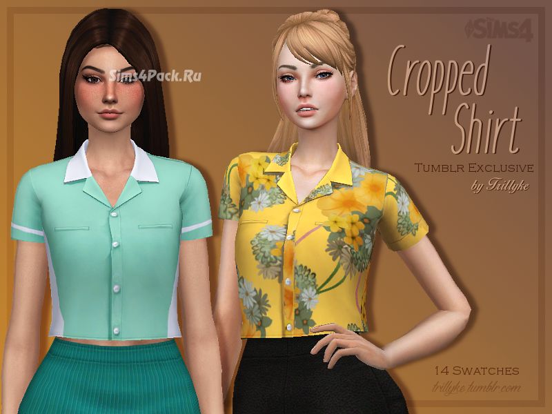 Рубашка "Cropped Shirt"