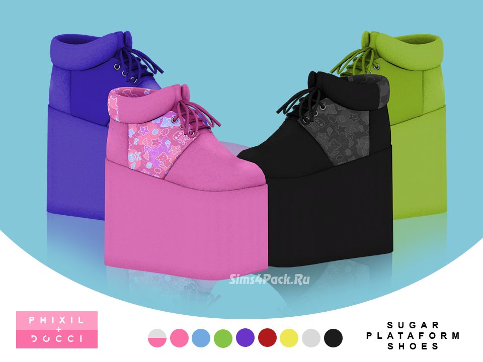 Ботинки "SUGAR PLATAFORM SHOES"