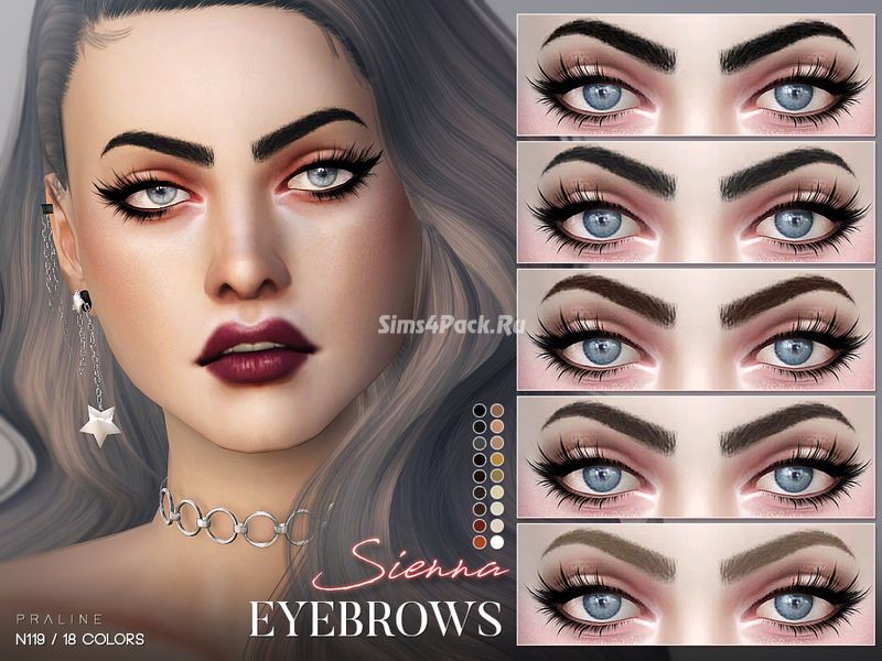 Брови "Sierra Eyebrows N119"