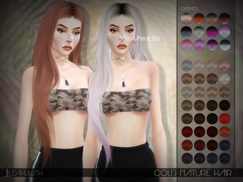 Прическа "Cold Nature Hair"