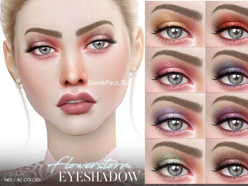 Тени для век "Flowerstorm Eyeshadow N63"