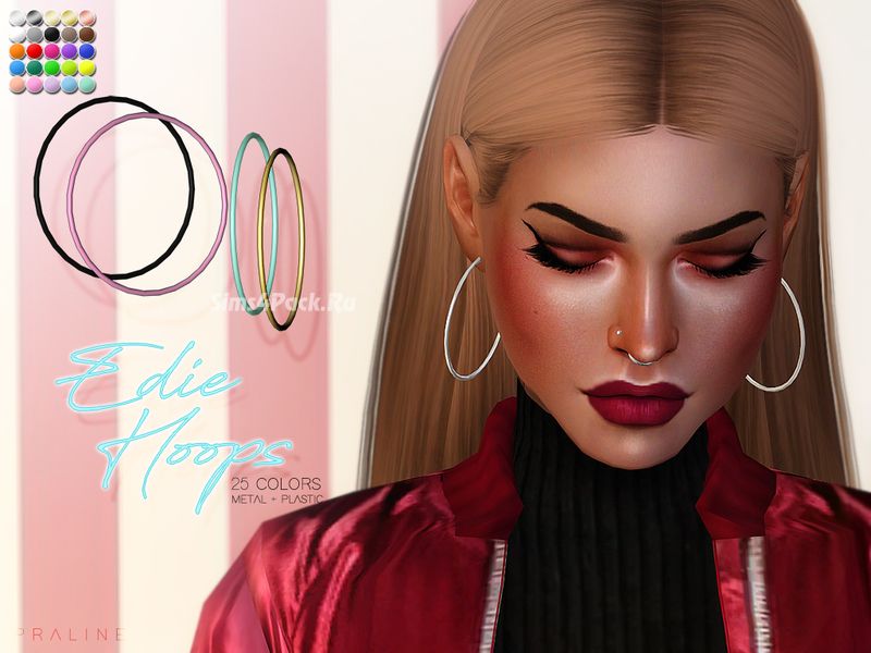Серьги "Edie Hoops"