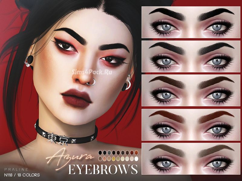 Брови "Azura Eyebrows N118"