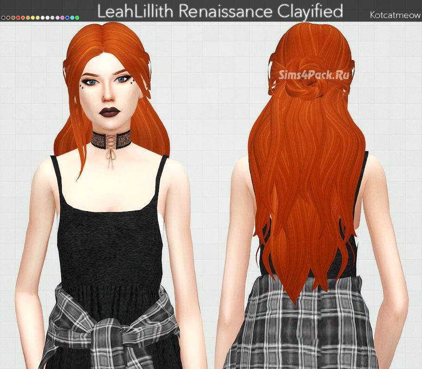 Прическа "LeahLillith Renaissance Hair Clayified"