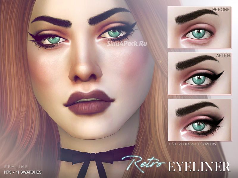 Подводка для глаз "Retro Eyeliner N73"