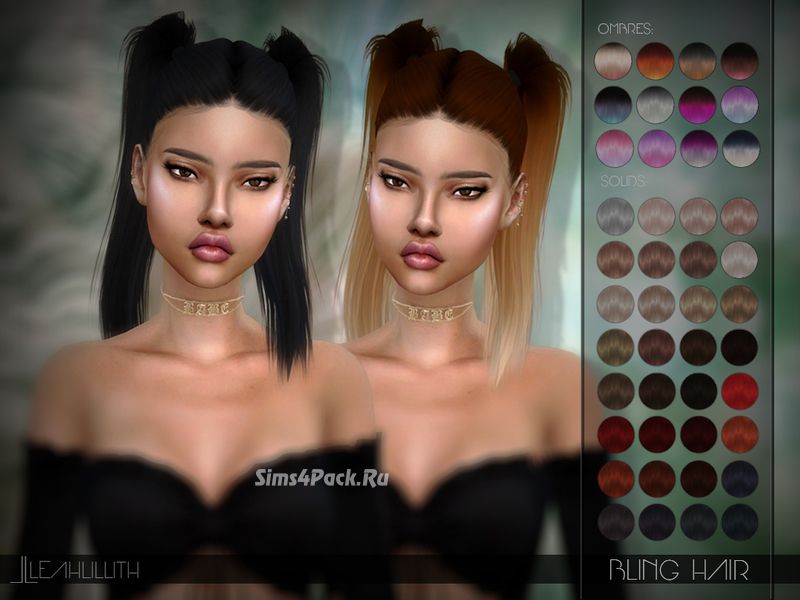 Прическа "Bling Hair"