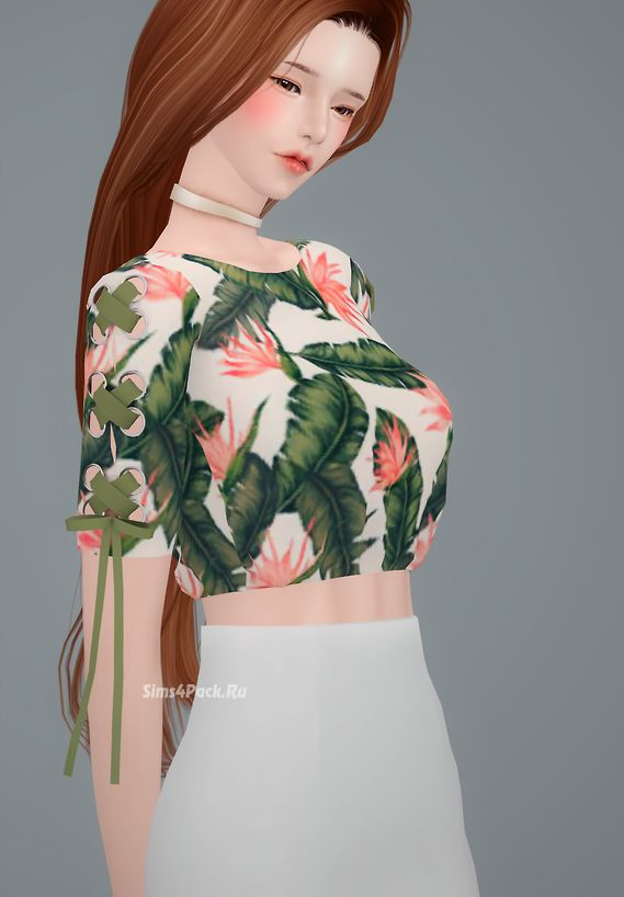 Топ "EYELET TOP"
