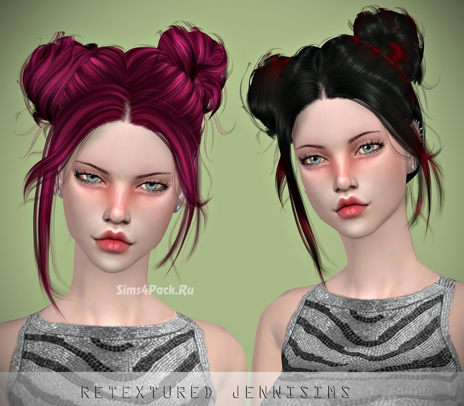 Прическа "Newsea Gaze Hair retexture"