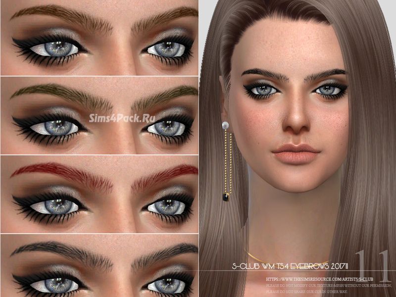 Брови "Eyebrows F 201711"