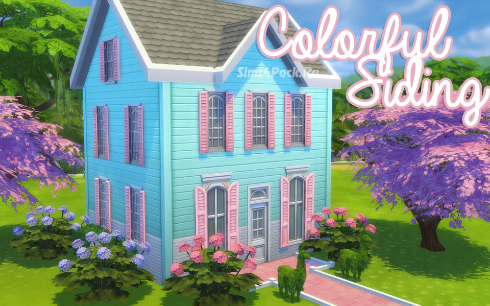 Настенное покрытие "Colorful Siding"