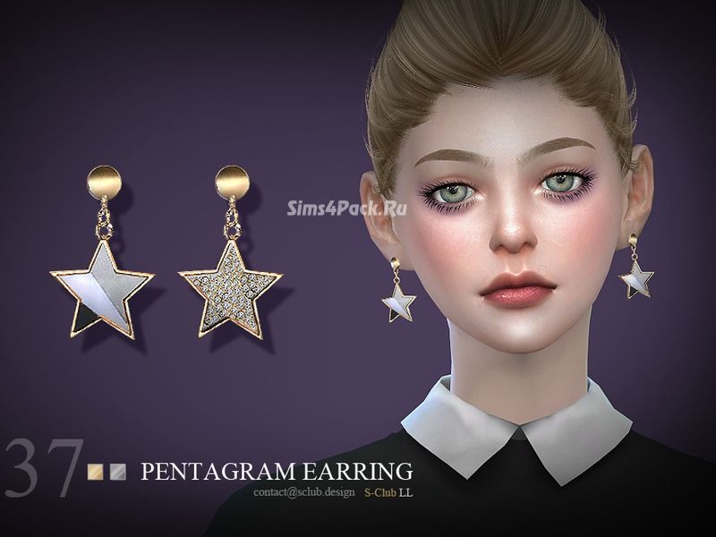 Серьги "earring N37"